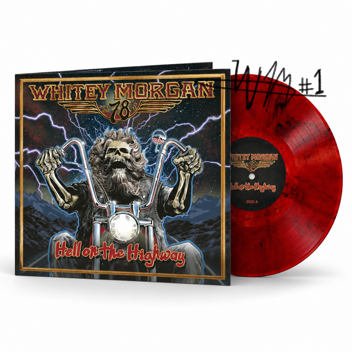 Hell on the Highway - Red Asphalt Vinyl (#1-100 Signed & Numbered)