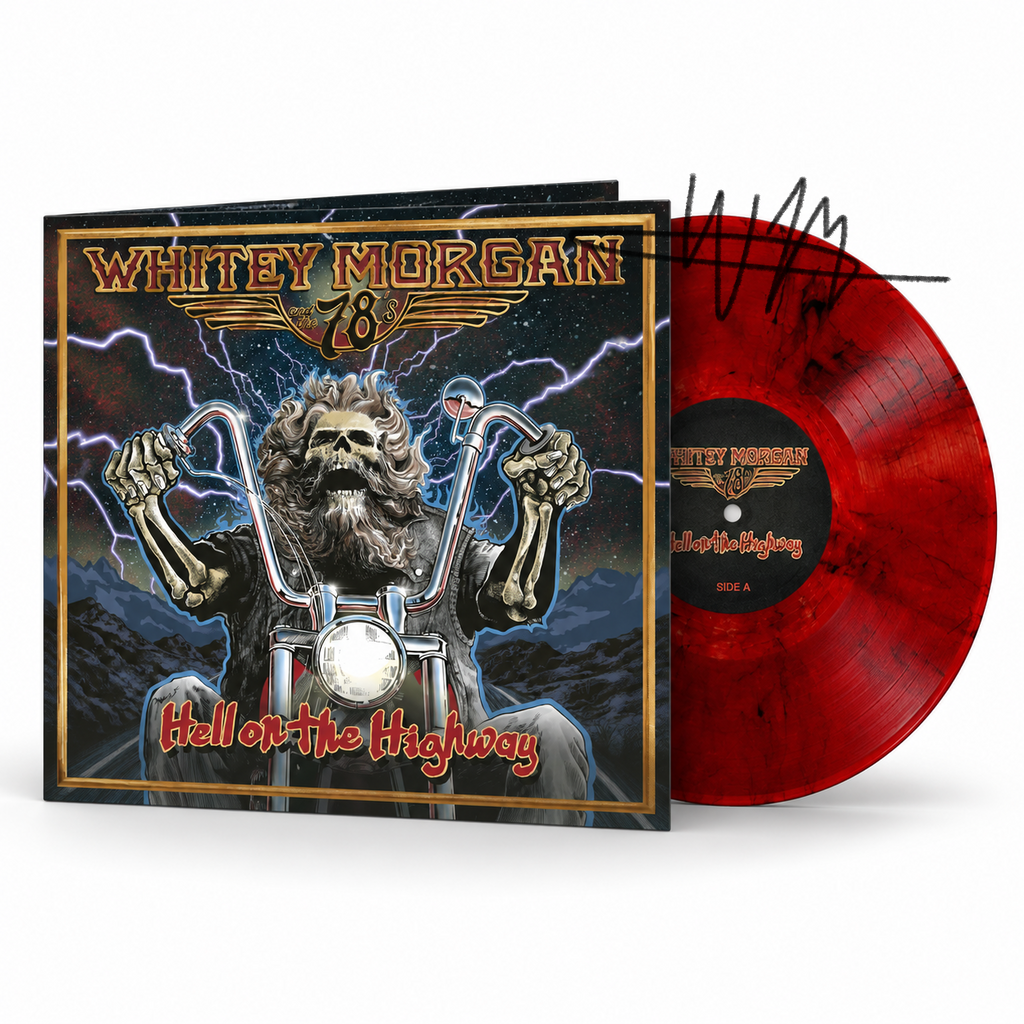 Hell on the Highway - Red Asphalt Vinyl (Signed) Limited Qty 150